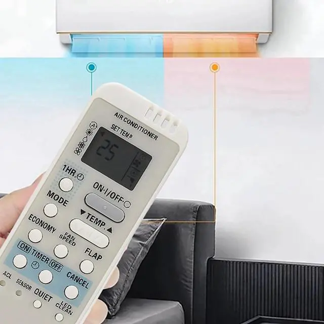 Alt view image 3 of 3 - Replace A/C Remote Control for DG11J1-72 Air Conditioner Remote Control