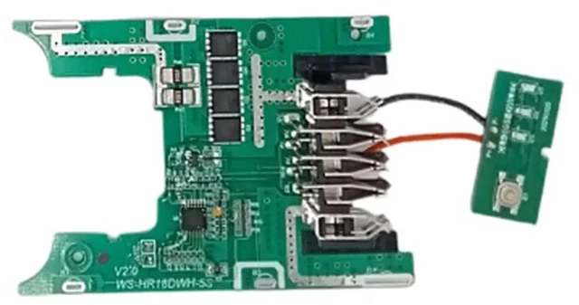 Alt view image 2 of 3 - Lithium PCBA LED for 18V Li-Ion Parts Charging Protection Circuit Board