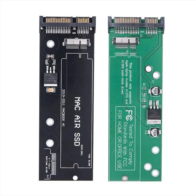 Main image of SSD to SATA Converter Card for 2010 2011 for Air 6+12 Pin A1369 A1370 A1375 A1377 Black