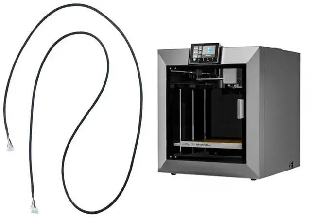 Main image of For QIDI Plus 4 3D Printer 5 Inch Screen Display Connection Flat Cable Cable for 3D Printer Replacement