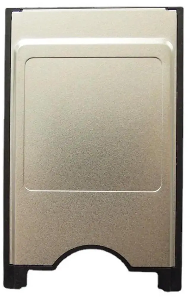 Alt view image 3 of 3 - Compact Flash for to PC Card PCMCIA Adapter Cards Reader for Laptop Notebook