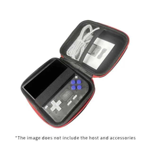 Alt view image 3 of 3 - For V10 Game Console Storage Case Special Storage Bag & Tempered Films