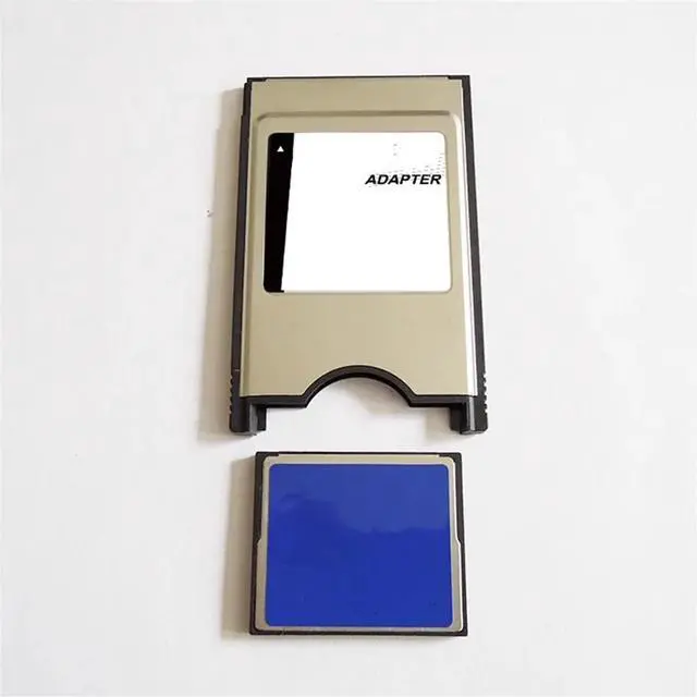 Alt view image 2 of 3 - Compact Flash for to PC Card PCMCIA Adapter Cards Reader for Laptop Notebook