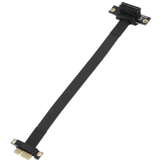 Alt view image 3 of 3 - PCIE PCI Riser PCI-E Express Riser Card PCIE X1 Extension Cable for Motherboard Extender Converter Adapter Cable 20cm