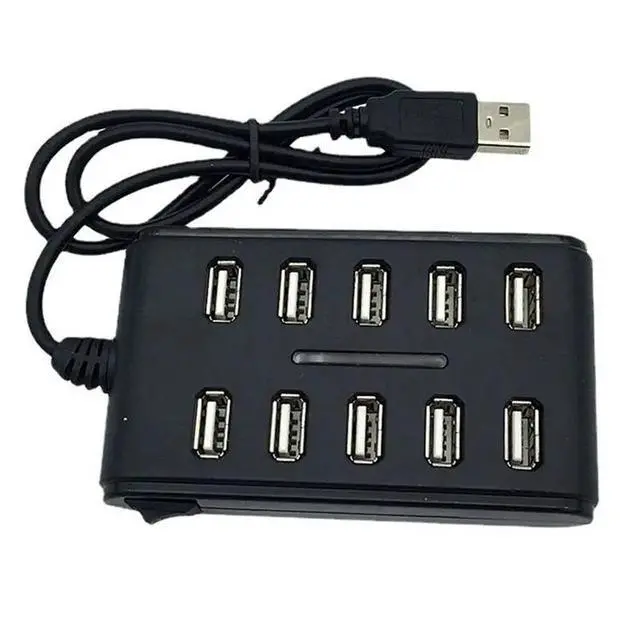 Alt view image 2 of 3 - 10 Port High Speed Extension Cable USB 2.0 Hub Adapter for Laptop PCB Interface Device