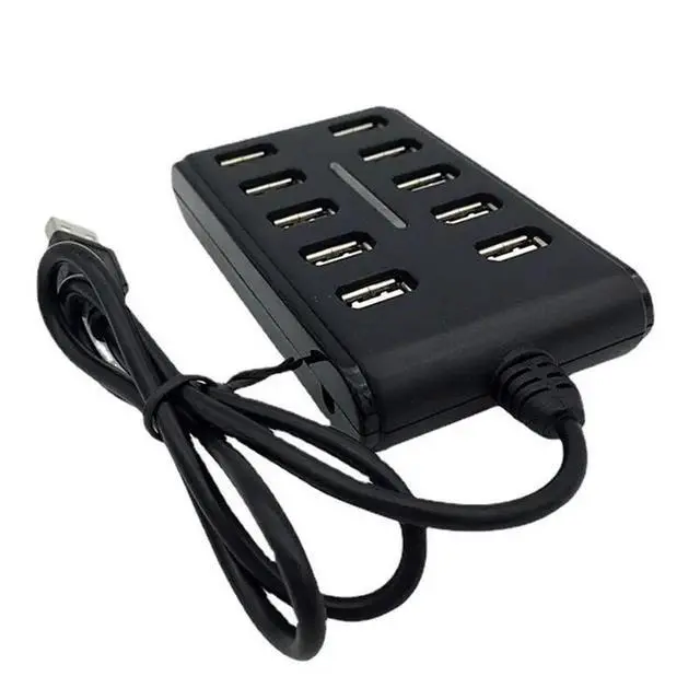 Alt view image 3 of 3 - 10 Port High Speed Extension Cable USB 2.0 Hub Adapter for Laptop PCB Interface Device