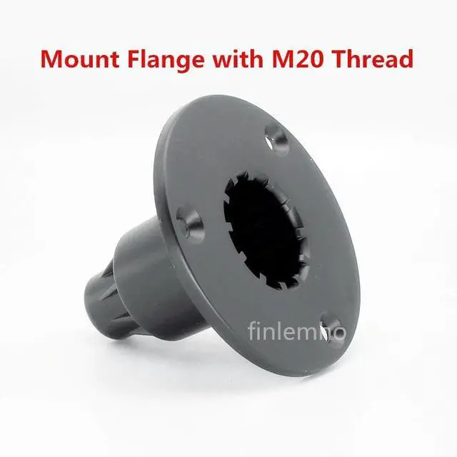 Main image of 1PC DJ Speaker Mounting Flange M20 Thread Aluminium For Tripod Stand Pole Mount On Subwoofer Home Theater Professional Audio