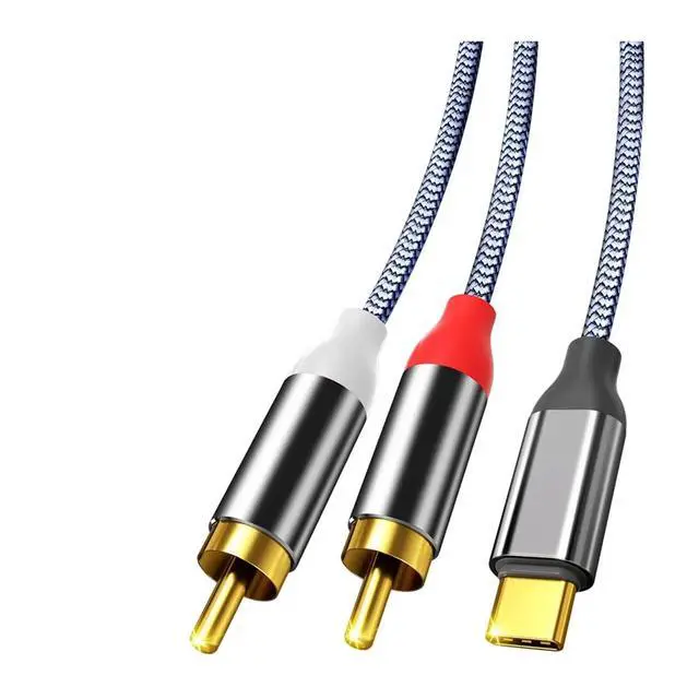 Alt view image 3 of 3 - USB C to Audio Cable, Type C to Male Cord for 16 15 Pro Max/15 Pro/15 Plus, Pro, 1.2m