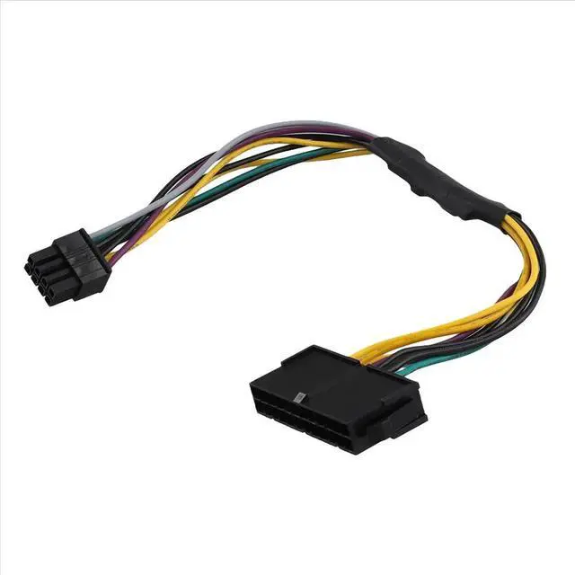 Alt view image 2 of 3 - 24 Pin to 8 Pin ATX PSU Power Adapter Cable Compatible 3020 7020 9020 T1700 12-Inch(30cm)