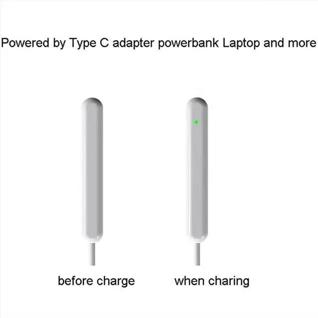 Alt view image 3 of 3 - Charging Cable for 2 2nd Magnetic Type C Charger Charging Cable Adapter for 2 Stylus Charger