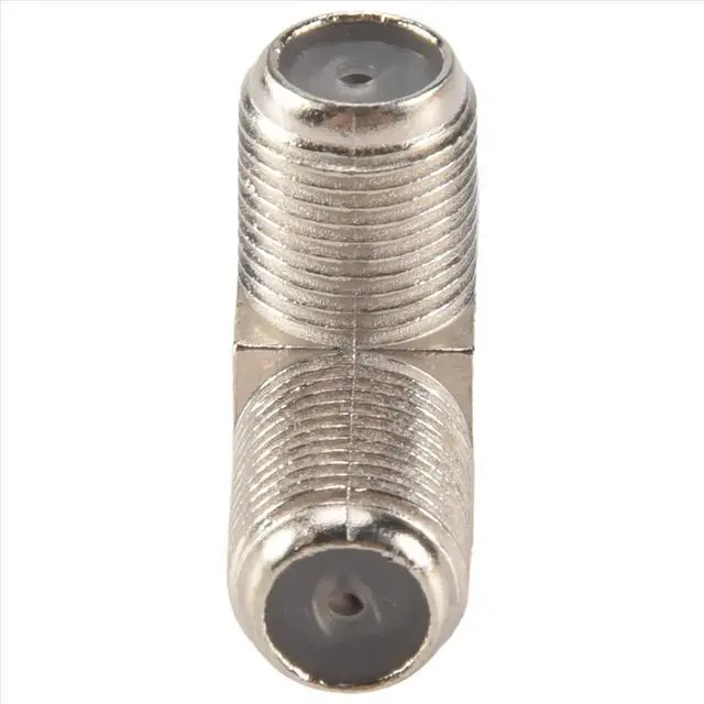 Main image of 10-Pack 3-way F-Type Coax Cable Splitter Combiner Female to 3 Female for Video VCR Antenna TV Cable Satellite,silver