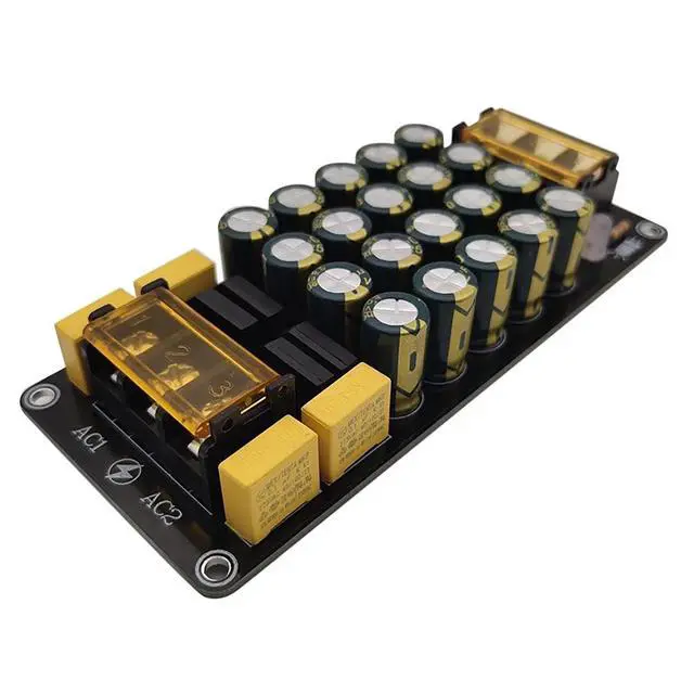 Alt view image 2 of 3 - Dual Power Rectifier Filter Module 6A X2 Power Amplifier Board 2X300W For Power Amplifier Rectifier Filter-AAAE