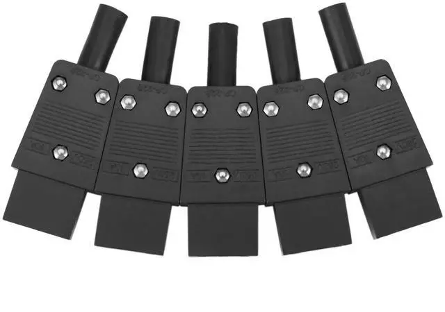 Alt view image 3 of 3 - 10PCS IEC 320 C13 Female Plug Adapter 3Pin Socket Power Cord Rewirable Connector