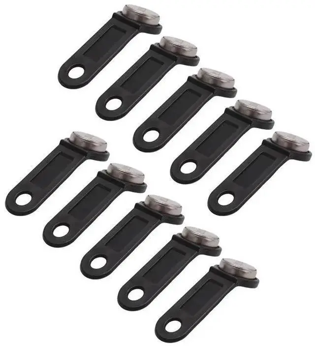 Main image of 10Pcs Rw1990 Rewritable Rfid Tm Touch Memory Key Ibutton Information Button Electronic Smart Key Card