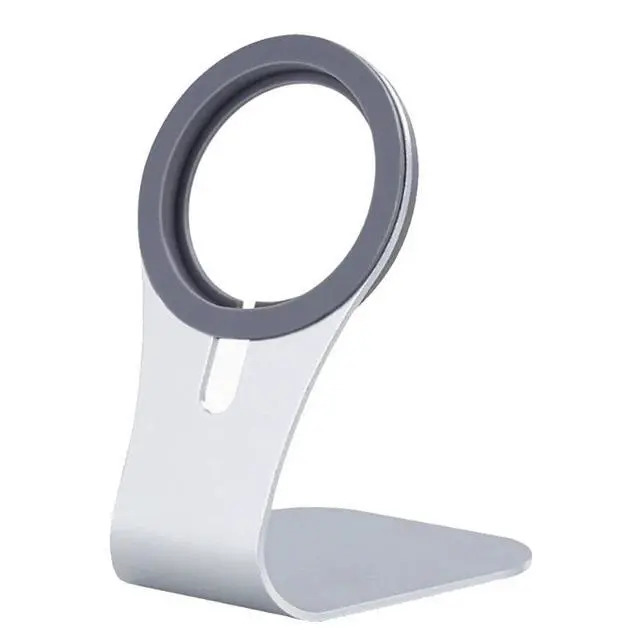 Alt view image 3 of 3 - IDUD Magnetic Cell Phone Charger Stand Magnetic Phone Stand Aluminum Alloy Stand Fast Charging Stand