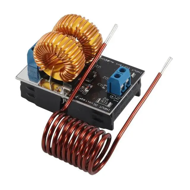 Alt view image 2 of 3 - Mini ZVS Heating Machine 120W High Frequency Induction Heating Board Module Driver Heater