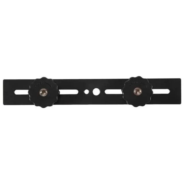 Alt view image 3 of 3 - 8 inch Dual Flash Camera Mount Tripod Bracket with 1/4 Screw for 3D Stereoscopic Photography DSLR Camera Accessories