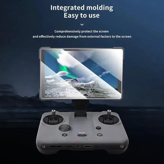 Alt view image 2 of 3 - Tempered Glass Protective Film for 4 Pro/RC /RC 2 Remote Controller Film Tempered Protective Accessories