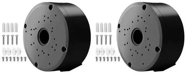 Main image of IDUD 2X Camera Junction Box Cable Deep Base For Dome/IP Camera Waterproof Mount Bracket Surveillance Dome Brackets