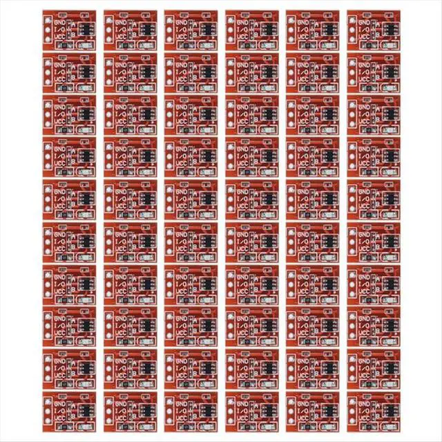 Alt view image 3 of 3 - 60Pcs TTP223 Touch Sensor Touch Button Module Self -Lock -to -Point Capacitance Switch Unilateral Transformation