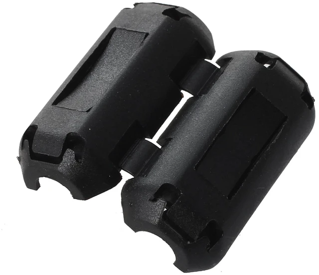 Main image of 20Pcs Clip On Clamp RFI EMI EMC Noise Filters Ferrite Core For 3.5Mm Cable