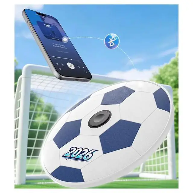 Alt view image 2 of 3 - 2026 Football Pattern Pillow Speaker Sleep Pillow Listening to Music Novels White Noise Pillow Bluetooth Sound System