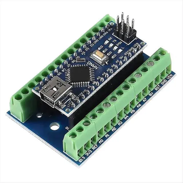 Alt view image 3 of 3 - 1set for Controller Terminal Adapter Expansion Board NANO IO Shield Simple Extension Plate