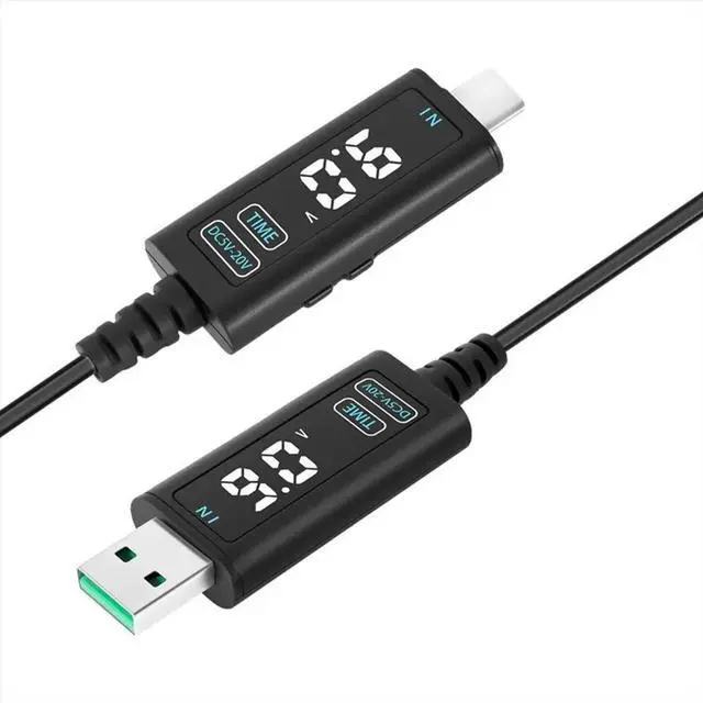 Alt view image 3 of 3 - USB Boost Converter DC5V-10V to DC5V-20V PD Trigger USB Step-Up Converter Cable Connecter Power Supply A