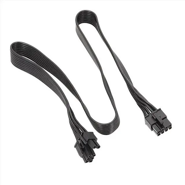 Alt view image 2 of 3 - PSU Graphics Card 8pin to PCIe 8P (6+2) Pin PCIE GPU Power Cable for G1 G2 G3 G+ P2 T2 GS Series Modular Power