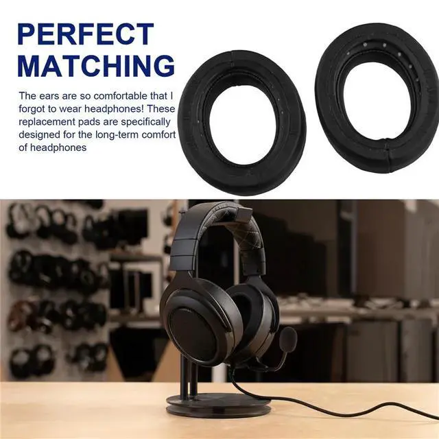 Alt view image 2 of 3 - Replacement Gel Ear Pads For HS50 Pro HS60 Pro HS70 Pro Headphones Soft Ear Cushions Upgrade Gel Ear Pads-AAAE
