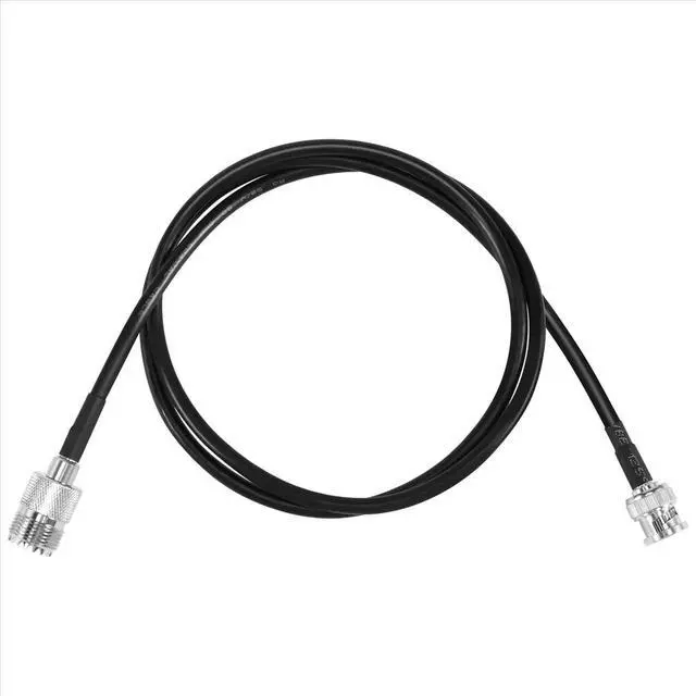 Alt view image 2 of 3 - UHF VHF Radio coaxial antenna cable BNC male to UHF SO239 RG-58u MILSPEC Coax Mobile to Base Antenna 3 ft