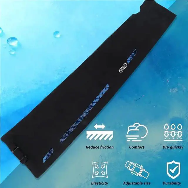 Alt view image 2 of 3 - Esports Sleeve For Gamers Reduces Friction, Absorbs Sweat, Cooling Effect With Thumbholes For Extended Gaming Sessio