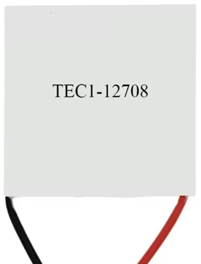 Alt view image 3 of 3 - TEC1-12708 Module Thermoelectric Cooler Peltier 40x40MM 12V Semiconductor Refrigeration