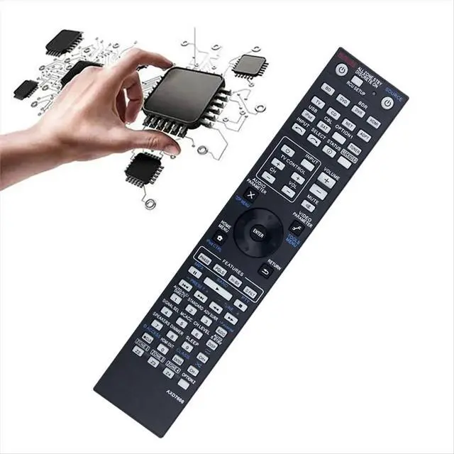 Alt view image 2 of 3 - Replace AXD7666 Remote Control for SC-61 SC-63 SC-1227 SC-1227-K AV Receiver