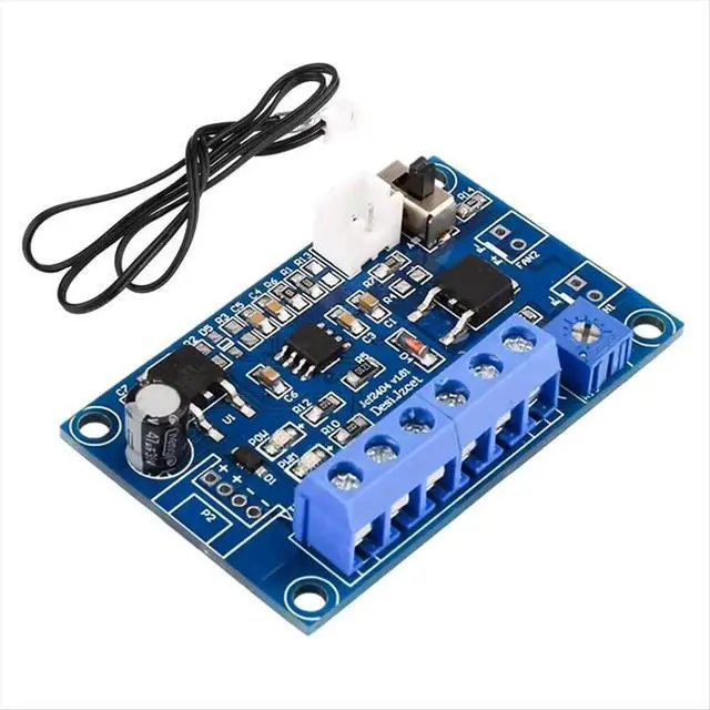 Alt view image 2 of 3 - DC12V 24V 4A Fan Temperature Control Module PWM Thermostat Speed Governor DC Fan Intelligent Speed Regulator