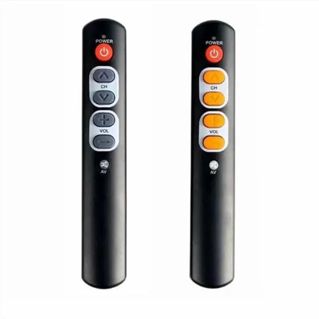 Alt view image 2 of 3 - Learning Remote Control Big Buttons Seniors Elderly Universal Programmable TV Remote Supports TV STB DVD HiFi IR Devices