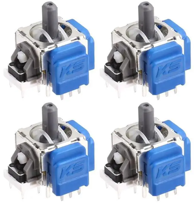 Alt view image 3 of 6 - 4PCS for Joystick Upgrade Kit TMR Electromagnetic Thumbstick, 3D Analog Sensor Replacement