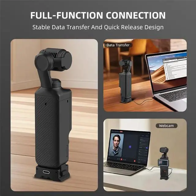Main image of Expansion Adapter Magnetic Quick Release Base for 3 with 1/4'' Thread Accessories