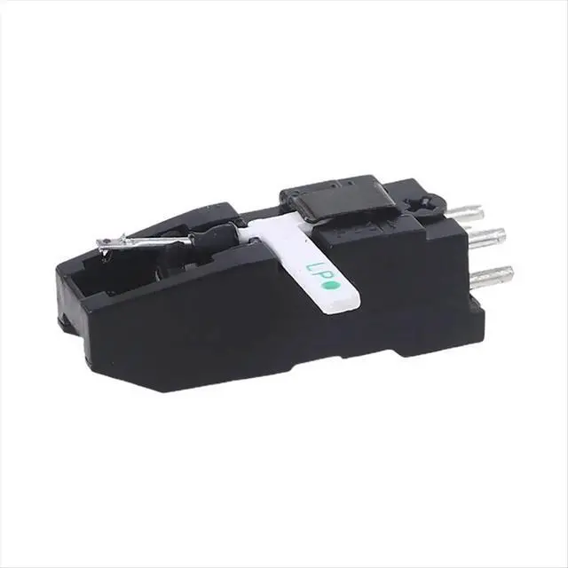 Alt view image 2 of 3 - Phonograph Turntable Dual Moving Cartridge Stylus Vinyl Needle Replace for LP 78 Vinyl Needle Double Ruby and