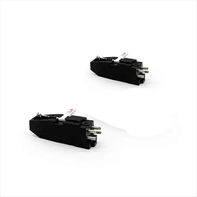 Alt view image 3 of 3 - Phonograph Turntable Dual Moving Cartridge Stylus Vinyl Needle Replace for LP 78 Vinyl Needle Double Ruby and