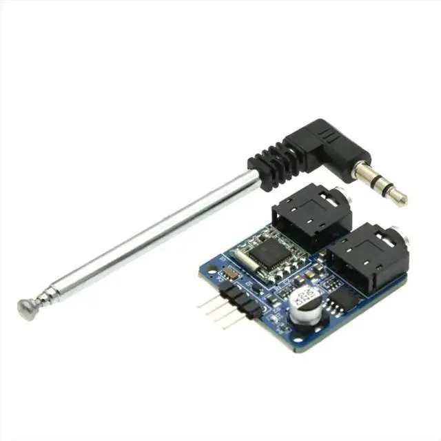 Main image of TEA5767 FM Stereo Radio Module 76-108MHZ High Sensitivity Receiver with Antenna for DIY Electronics and Radio Projects