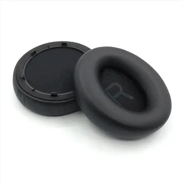 Alt view image 2 of 3 - Replacement Ear Pads for Space Q45 Protein Leather Headphones Earpads Headset Ear Cushion Repair Parts A