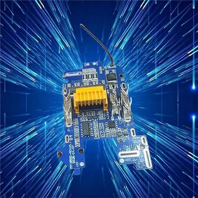 Alt view image 2 of 3 - Protection Board For BL1850 Power Tool 4MOS 3Alloy Full-Featured Uncork Charging Circuit Modu