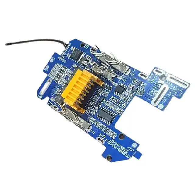 Alt view image 3 of 3 - Protection Board For BL1850 Power Tool 4MOS 3Alloy Full-Featured Uncork Charging Circuit Modu