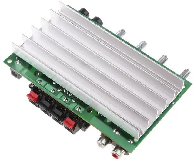 Main image of DX0809 Two-Channel Power Amplifier Board 60W Hi-Fi Stereo Audio Power Amplifier Volume Tone Control Board Kit