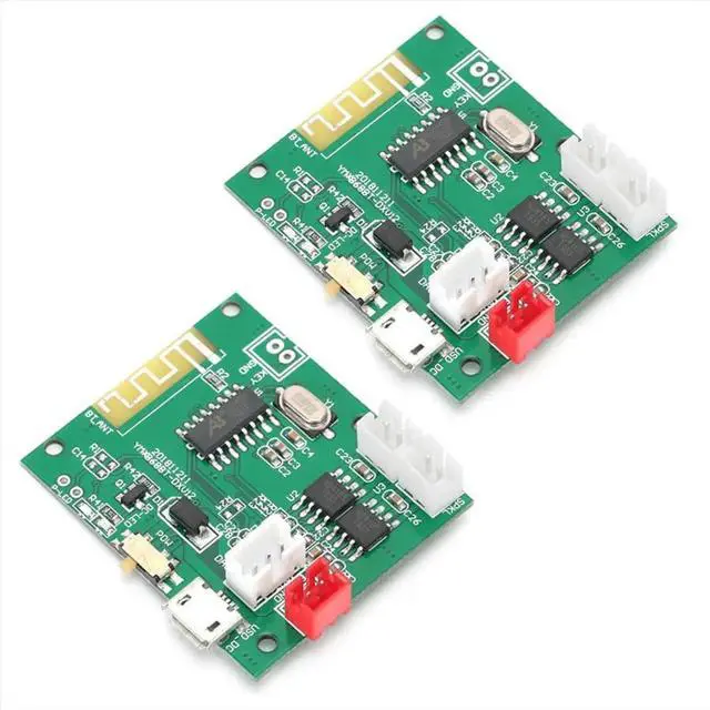 Alt view image 2 of 3 - 1 Pair Power Amp Module Amplifier Board Stereo Sound Speaker for 5.0 3.75V
