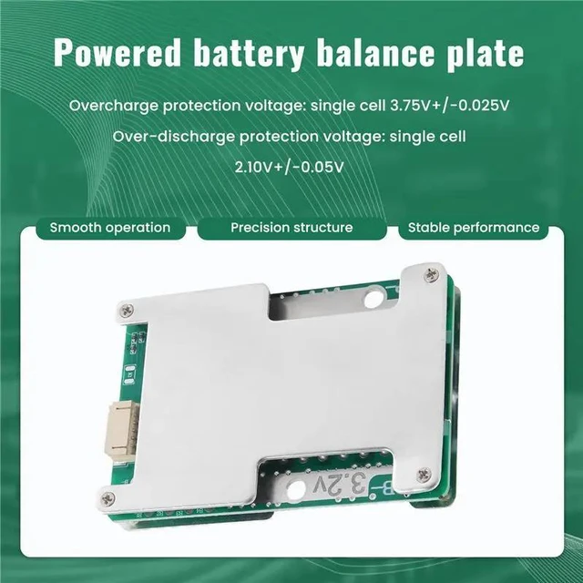 Alt view image 2 of 6 - 4S 12V 120A Protection Board 3.2V BMS Li-Iron Lithium Protection Board