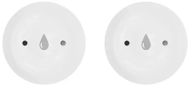 Main image of 2X Tuya Z2M Water Immersion Sensor Zigbee3.0 Flood Water Leak Detector Alarm Security Water Leak Sensor