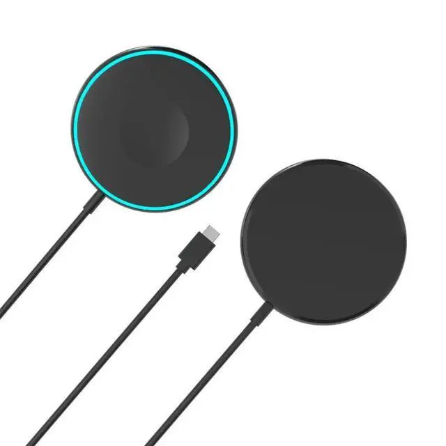 Alt view image 3 of 6 - Black For Devices Compatible 3-In-1 Magnetic -PD Protocol Fast Charging