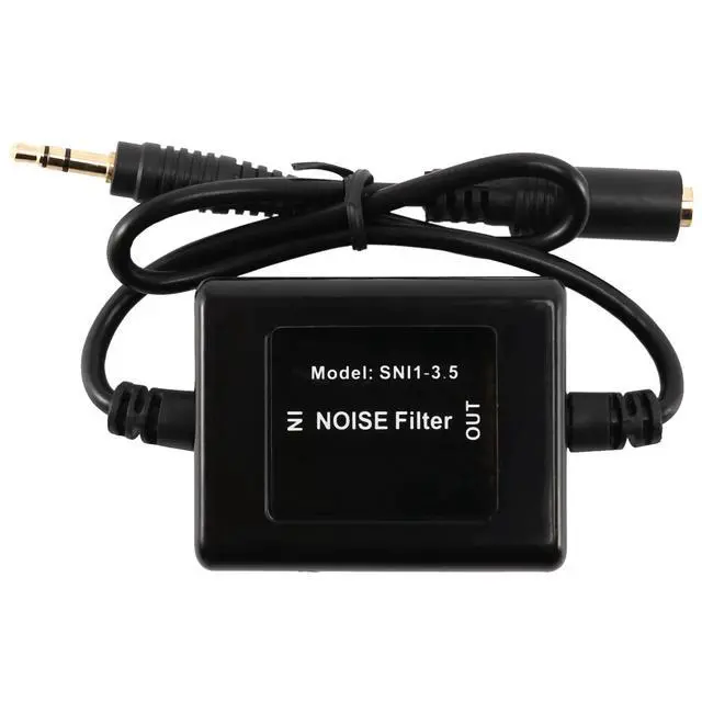 Alt view image 2 of 3 - SNI-1/3.5 Noise Filter ripple mass filter insulator 3.5mm Black